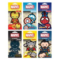 마블 차량용 종이방향제 6가지 다양한 캐릭터와 기분좋은 향 옷장 가방 실내 등 다양한 곳에서 사용가능, 마블 종이방향제 닥터스트레인지 남성스킨향