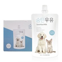 숨탄우유 펫밀크 180ml 10개입 고양이강아지우유, 단품