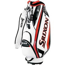 던롭 (dunlop) 스릭슨 캐디백 남성 경량 스탠다드 모델 9.5 형 ggc-s166 골프 백, 화이트