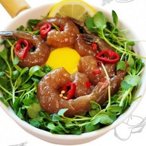 짜지않은 비법 소스 탱클 새우장 밥도둑 1000g, 단품, 단품