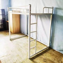 미니멀 원룸 철재 이층 계단형 2층 침대 성인 벙커침대 분리형 복층 원룸 작은방, 11. 190x90x150