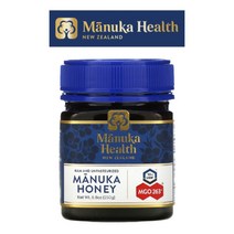 마누카헬스 raw honey 뉴질랜드 마누카 꿀 허니 UMF 10 MGO 263 메틸글리옥살 250g