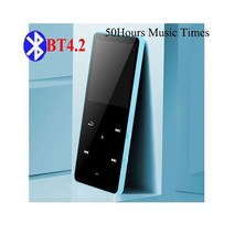 8G-128GB MP3 MP4 플레이어 터치 블루투스 5.0 무손실 오디오 레코더 음악 Mp3 HiFi 휴대용 워크맨 FM 라디오 전자 책, bt4.2 mp3 2_32GB