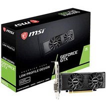 MSI 엔비디아 그래픽카드 지포스 GTX 1650 4GT LP 4GB GDDR5