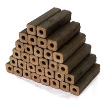 [짱짱마켓] 우드브리켓 20Kg 압축장작 난로 벽난로 캠핑 장작, 1개