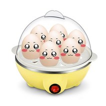 계란 호빵 찜기 삶는 기계 다기능 전기 밥솥 보일러 기선 밀렵꾼 보일러 자동 전원 끄기 홈 주방 요리 도구 1인용 2인용, 미국 어댑터