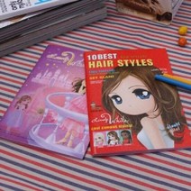 1000 러블리화이트 13x19cm 중철노트, PINK핑크