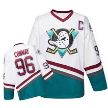 아이스하키 유니폼 아이스하키 저지 빅사이즈 유니폼HAN DUCK 하키 저지 스트리트 셔츠 #96 CONWAY #99 BA, 03 96_03 L