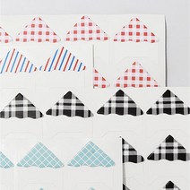 컬러 모서리 스티커 포용 탑꾸 탑로더 꾸미기 24개 빈티지 다꾸 아이패드 폰꾸 세트 앨범 사진 포카 코너 폴꾸 다이어리 노트북 감성 핸드폰 앨범 북 데코 장식 4종 택1