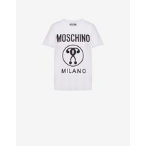 모스키노 더블 퀘스천 마크 티셔츠