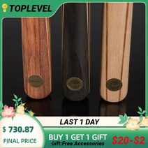 오리지널 RILEY RROS 3/4 피스 스누커 큐 하이엔드 당구 큐 키트 6 인치 확장 DEER 팁이 있는 케이스 스틱, RROS-6