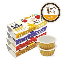 기타 팜투베이비 100프로 과일퓨레 4팩(8개입) 4가지맛/혼합, 혼합 4팩(8개입)