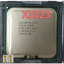 지널 인텔 제온 X3323 2.5GHZ/6M/1333 프로세서 LGA771 코어 2 쿼드 Q9650 cpu에 가까움 (무료 ~ 어댑터, 한개옵션0