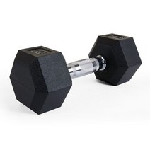 스타 고무육각아령 ER106, 5kg, 1개