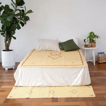 [베누지오] 대나무돗자리 마작 대자리 매트 다이아 150x190