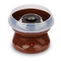 솜사탕메이커 솜사탕기계 미니 솜사탕만들기 솜사탕 제조기 만들기, 커피 색상 220V 유럽 표준