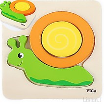 리시안제이 18개월 19개월 20개월 퍼즐 달팽이 만 1세 교구 31개월 장난감