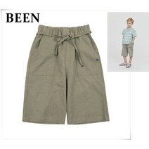 [AK분당점] [빈]카키 면 5부 팬츠 BX21PT01KK