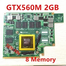 Mxmiii VGA 비디오 카드 GTX 560m GTX560M G73SW 패널 ASUS VX7 2GB, 한개옵션0