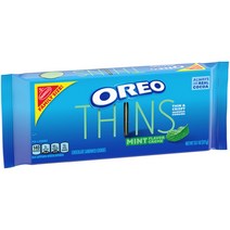 OREO 오레오 씬즈 민트맛 크림 초콜릿 쿠키 371g 3팩, 3개