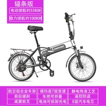 배달 전기 자전거 출퇴근 나들이 모던 액티브 여성용, 7단 스포크 휠블랙 약100kmX클래스, 48V