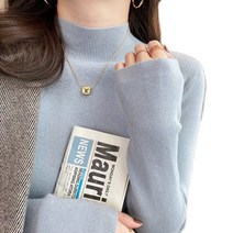 가을 기본템 필수템 보들보들 반목니트 반목폴라니트티셔츠