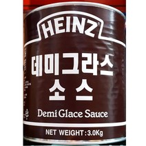 데미그라스 소스 하인즈3kg 양념 전문점 업소 전문, 1, 본상품선택, 3kg
