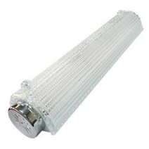 비스코 LED 원형욕실등 크리스탈투명, 전구색