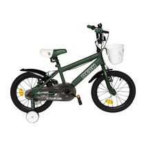[지오닉스외발자전거] 옐로우콘 어린이자전거 데크 16형 네발자전거 보조바퀴자전거, 데크(16형 매트그린)