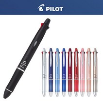 PILOT 파이롯트 닥터그립4+1 멀티펜 BKHDF1SFN / Dr.GRIP 0.7mm, PBKHDF1SFN-BP 베이비핑크