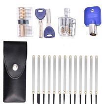 초보자 잠금 따기 연습 세트 장치 포함 도구 저렴한 키트 깨진 키 추출, 04 WHITE