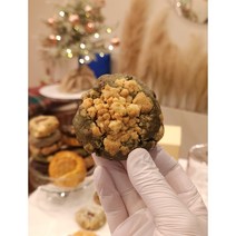 윈썸리커피 수제디저트 카페 하프사이즈 쿠키 10개 선물세트 결혼답례 퇴사답례 연말선물 르뱅쿠키 스모어쿠키 미니 쿠키, 하프 쑥인절미크럼블(10개)