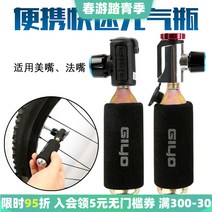 co2인젝터 co2 카트리지 자전거 공기주입기 iGQIYO 공기주입병 로드스터 휴대용 미니 이산화탄소 CO2 공기주입병 20개, 01 DYK27