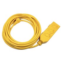 4000W 고용량 산업용 전기연장선 캠핑리드선 작업선 연결선 릴선 전기선 멀티탭 1.5SQ 2구 3구 5M 10M 20M 30M, 20미터