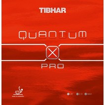 티바 퀀텀X 프로 PRO 탁구러버, 레드MAX