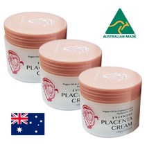 [정식수입/국내배송] 호주 에버모어 플라센타 코엔자임Q10 양태반크림 100g x 3개 아르간오일 히알루론산 라놀린