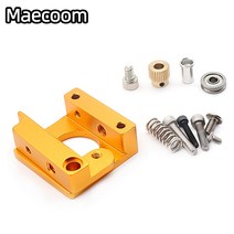 날인기 유통기한 마킹기 Makerbot 1.75mm 필라멘트 3D 프린터 용 알루미늄 합금 블록 MK8 압출기 부품 오른, 02 MK8 Right