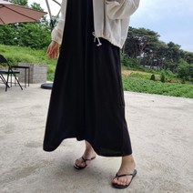 민소매 에이롱나시 코튼 롱 여름 원피스 홈웨어 리조트 바캉스룩 임부복 캐주얼