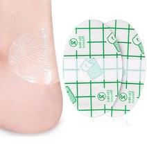발 뒤꿈치 까짐방지 투명 패치 10P 다용도 샴푸귀마개 10P, 20개