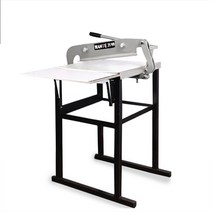 원단 컷팅 재단기 커팅기 작두 절단기 섬유 테이블, 300형 천샘플기(톱니모양)