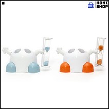 칫솔걸이 욕실용 양치꽂이 모래시계 겸 칫솔꽂이 욕실수납통