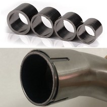 가변배기 자동차 머플러 마후라 매니폴드 오토바이 배기 헤더 파이프 중간 링크 머플러 커넥터 씰링 가스켓, 13 48X38X35