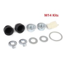 전기자전거 악세사리M12 전기 모터 너트 EBIKES 차축 잠금 와셔 스페이서 커버, 01 M14 Kits, 한개옵션1