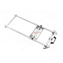 원형톱 가이드 레일 테이블 목공용 조기대 7인치 사용, 7인치 가이드