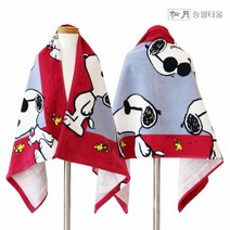 RT 송월타올 스누피 조이 비치타올50 1장 (50x100cm), 색상:네이비