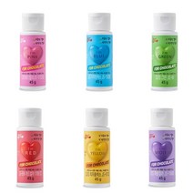 브레드가든 지용성 식용색소 초콜릿색소 치자색소 초콜릿만들기 45g, 옐로우, 1개