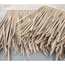 초가 지붕 인조 볏짚 원두막 발리 카페 인테리어 밀짚 덮기 갈대 이엉 짚 공예 시공 자재, 네이비 블루