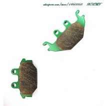 브레이크디스크 디스크브레이크 호환브레이크 패드 세트 Kymco Atv Mxu250 Mxu 250 2004 / Mongoose 300 20, 05 Sintered Front Right