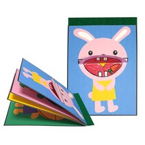 동물이 좋아하는 먹이 책만들기 북아트 만들기재료 어린이집 유치원 방과후수업