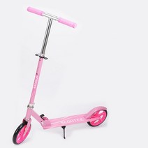 접이식전동킥보드 스쿠터 십대 두 바퀴 접이식 킥, 01 pink